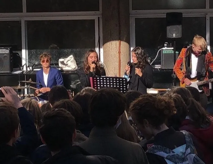 Photo taken by an audience member